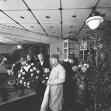 Klarabergsgatan 23. Interiör från A. Olssons blomsterhandel