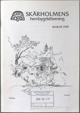 Tryckt broschyr om Skärholmen