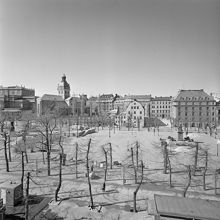 Vy över Kungsträdgården västerut