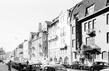 Uggelviksgatan 3-13 sedd mot Östermalmsgatan