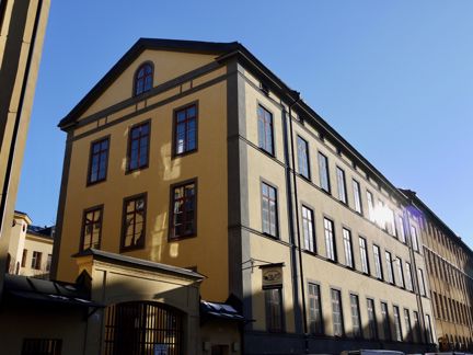 Färgfotografi av fasaden