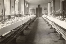 Matsalen i Frimurarbarnhuset, Kristineberg. 16 augusti 1928
