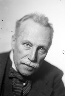Porträtt av Poul Bjerre, psykoterapeut och författare