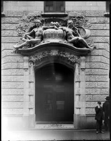 Portalen till Sundsvalls Enskilda Bank, Fredsgatan 22