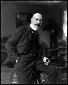 Porträtt av målare Robert Thegerström