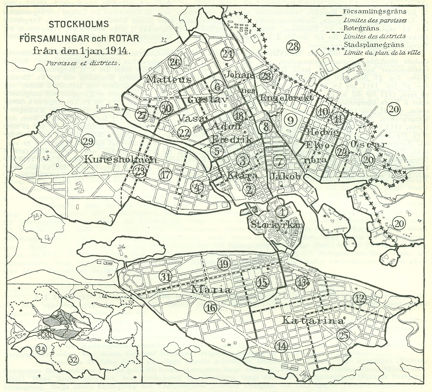Rotekarta 1914.