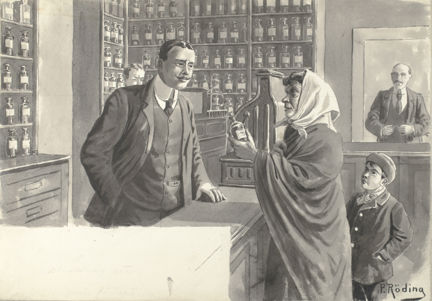 Apoteksinteriör 1911