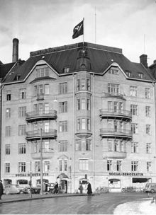 Arbetarrörelsens tidningar vid Norra Bantorget - Torsgatan 2