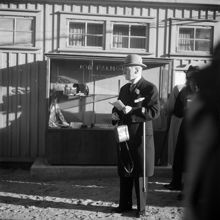 Fredrique Hedlund vid Ulriksdals kapplöpningsbana